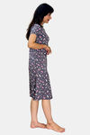 Sweetmoon Long T Shirt Nightdress - Grey — thumbnail 3